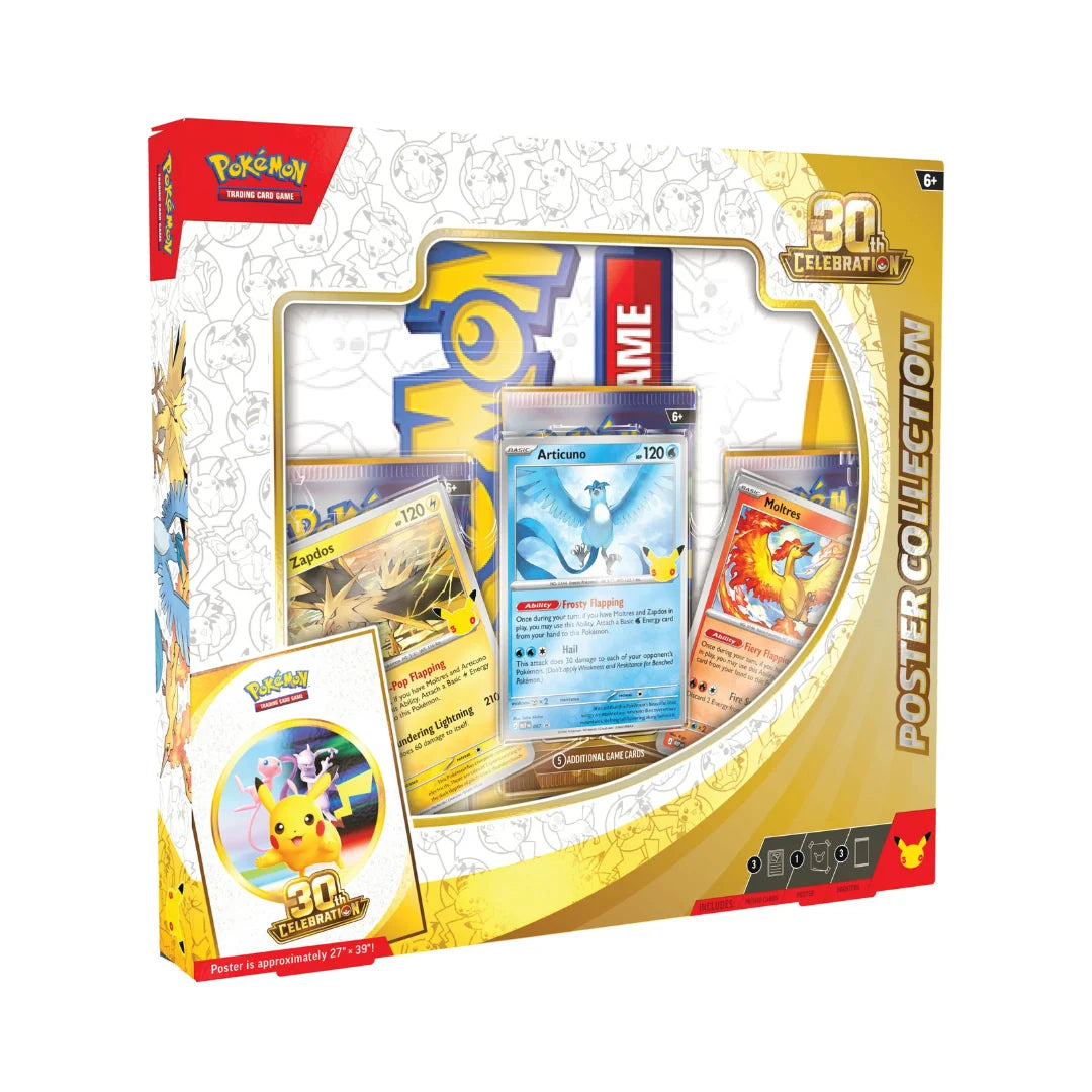(PREORDER) Pokémon: 30th Celebration Poster Collection