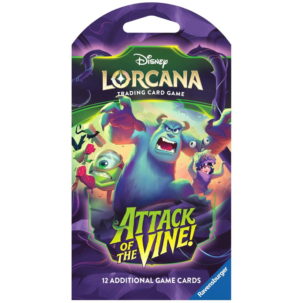 Disney Lorcana: Attack of the Vine! Sleeved Booster Pack