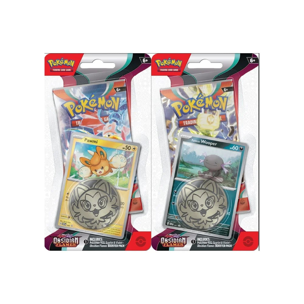 Pokemon: Scarlet & Violet—Obsidian Flames Checklane Blister (Assorted)