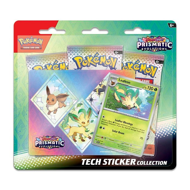Pokémon: Scarlet & Violet—Prismatic Evolutions Tech Sticker Collection