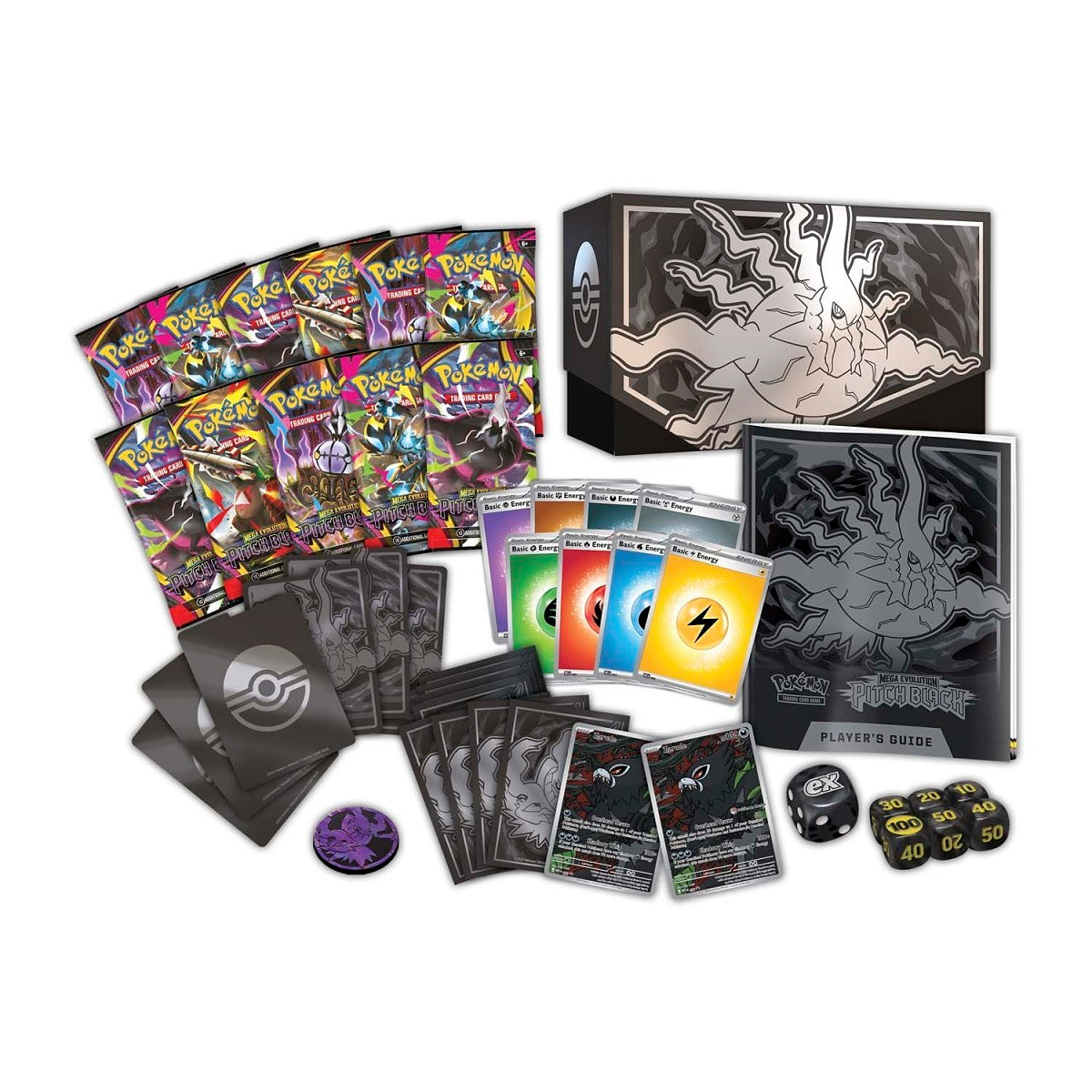 Pokémon: Mega Evolution - Pitch Black Elite Trainer Box