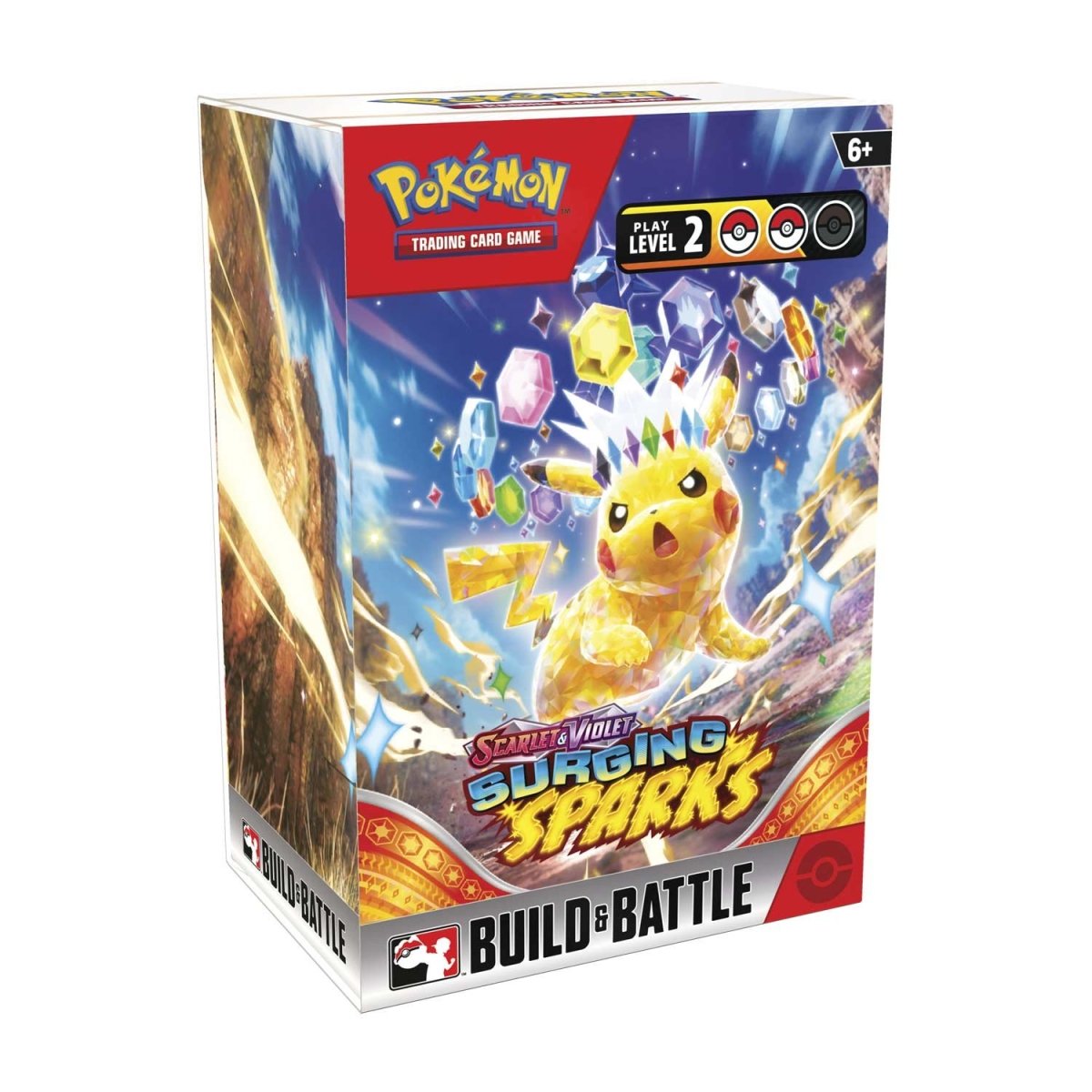 Pokémon TCG: Scarlet & Violet—Surging Sparks Build & Battle Box
