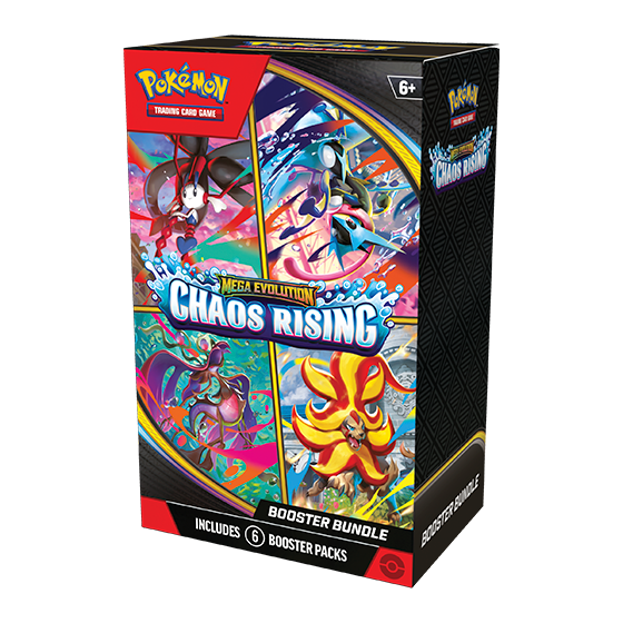 Pokémon: Mega Evolution - Chaos Rising Booster Bundle
