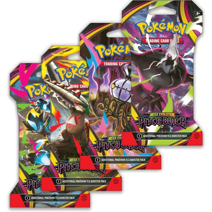 Pokémon: Mega Evolution—Pitch Black Sleeved Booster Pack