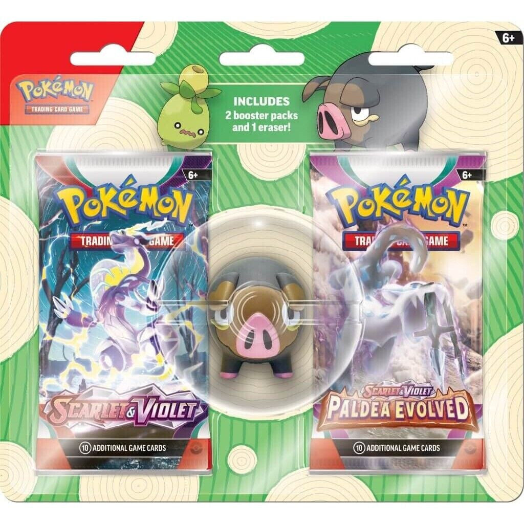 Pokémon: 2023 Back to School Set Eraser Blister